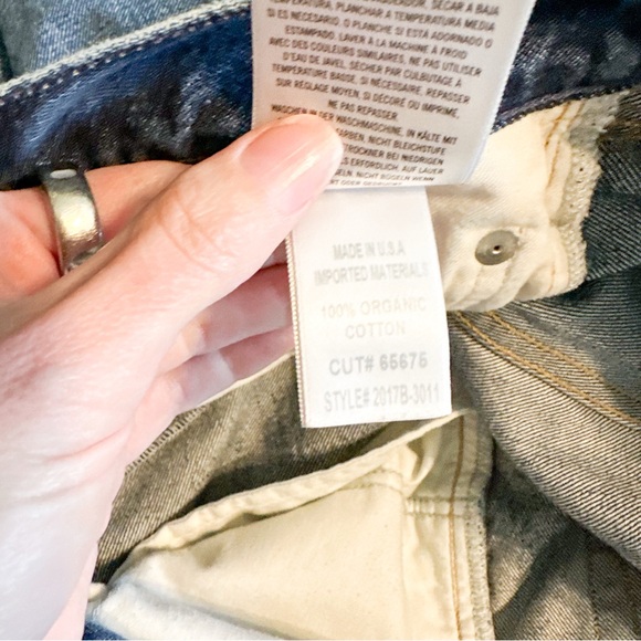 Citizens of Humanity Gaucho Vintage Wide Leg Yves Blue Size 26 - Picture 8 of 11